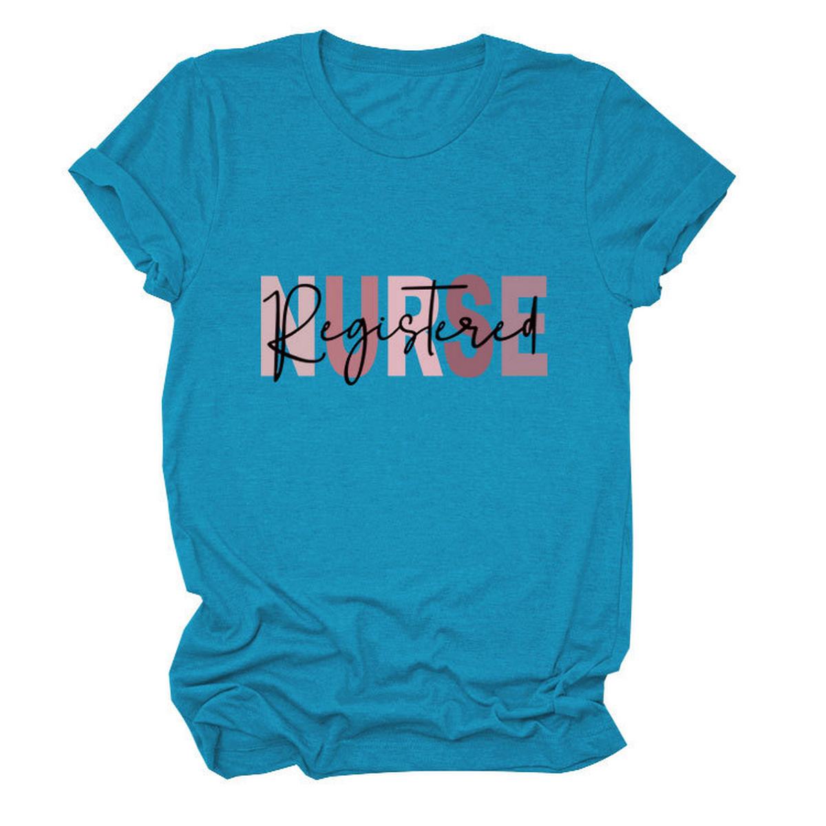 Trendy Plus Size T-Shirt for Women, Short Sleeve