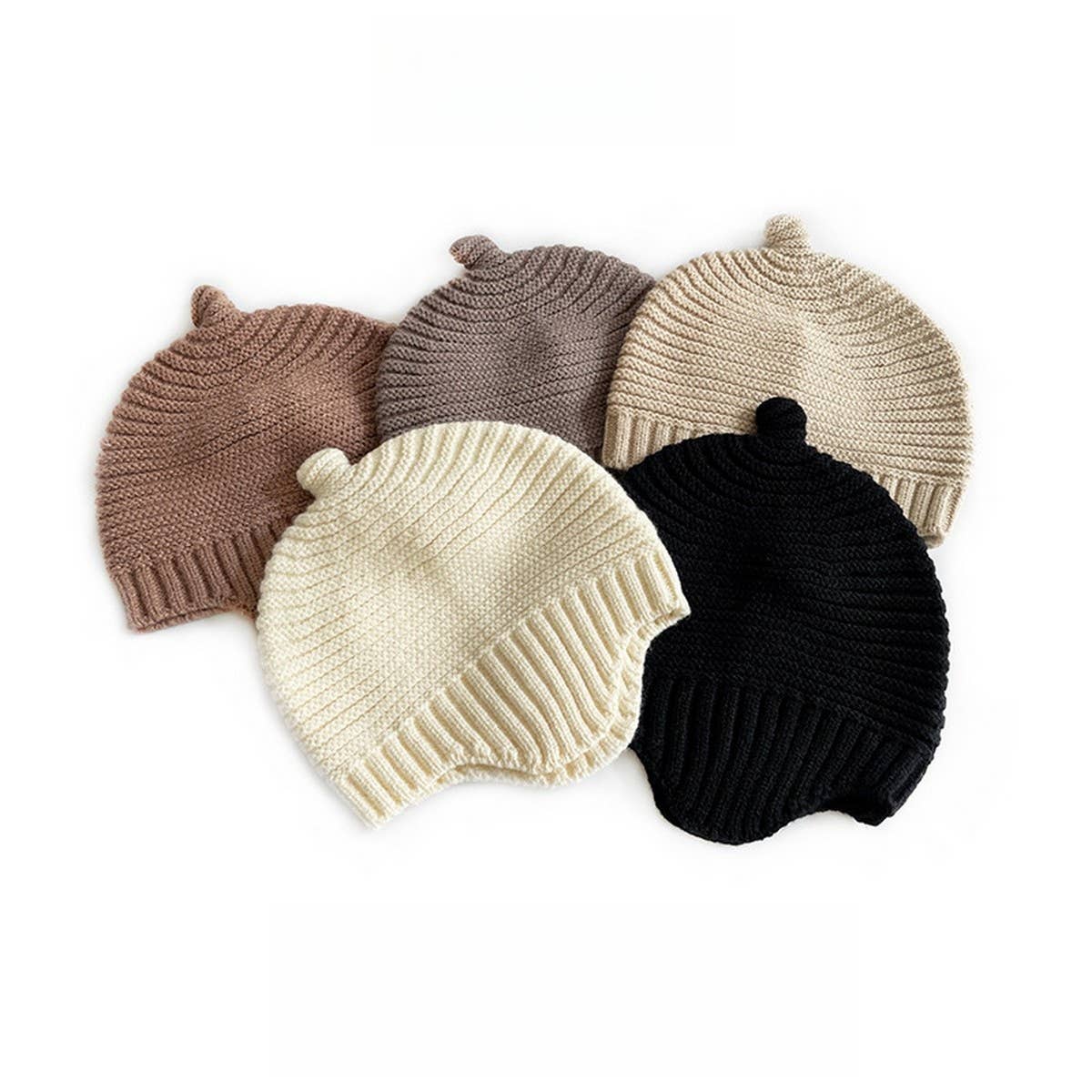 2-6 YEARS OLD  EAR PROTECTION KNITTED HAT_CWAH2063