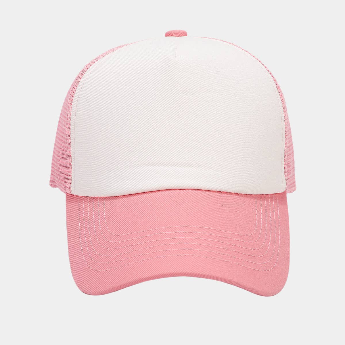 SPLICED LIGHT PANEL BREATHABLE BASEBALL CAP_CWAH1572
