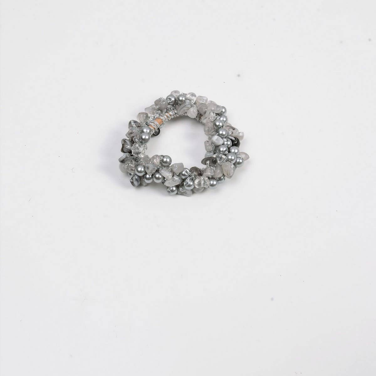 Simple Pearl Ponytail Hair Tie Elegant New Style_CWAHA6771