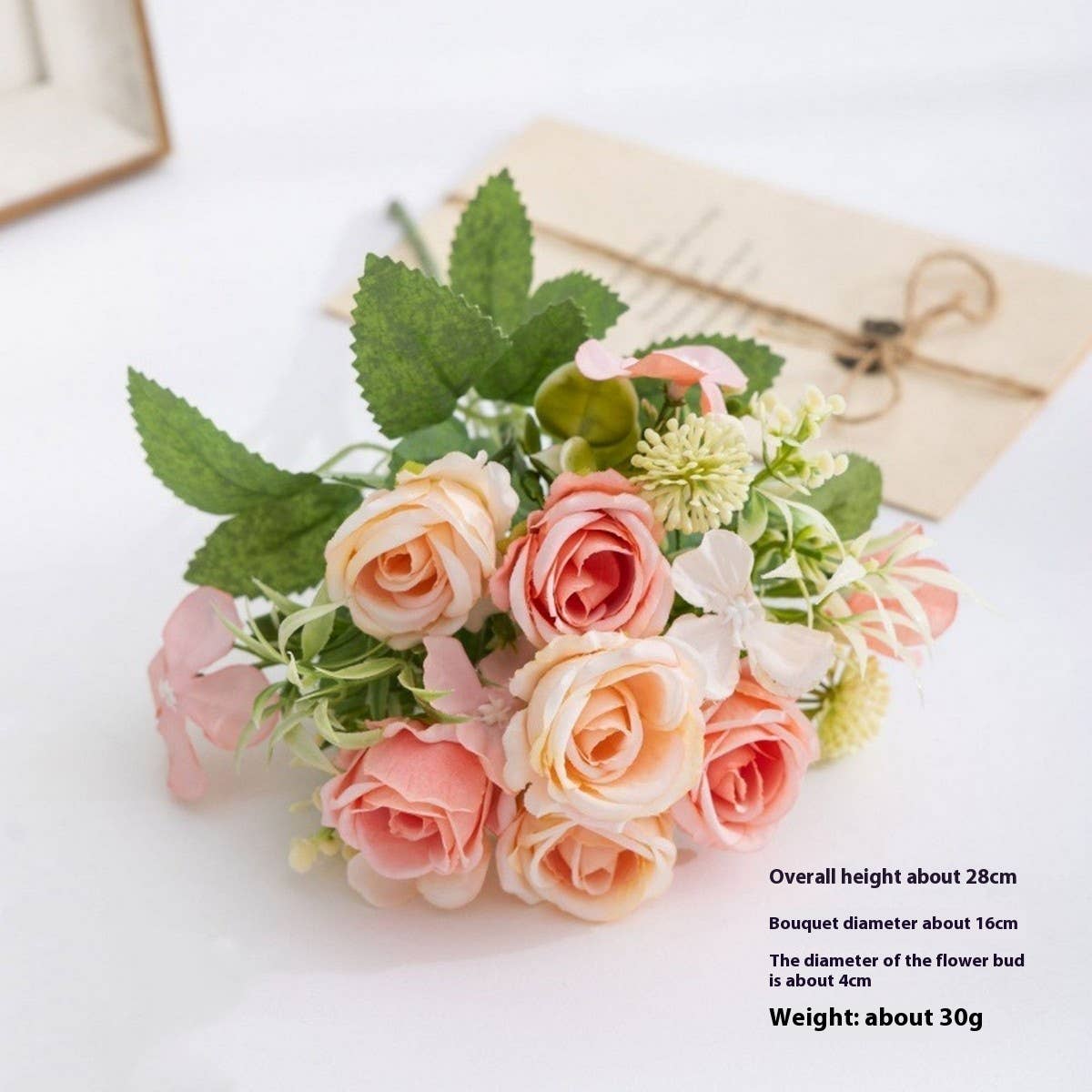 New Faux Elsa Rose Bouquet for Home Decor