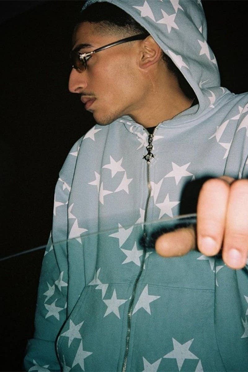 CWOCO1276_CASUAL FASHION CARDIGAN HOODED COUPLE SWEATSHIRT