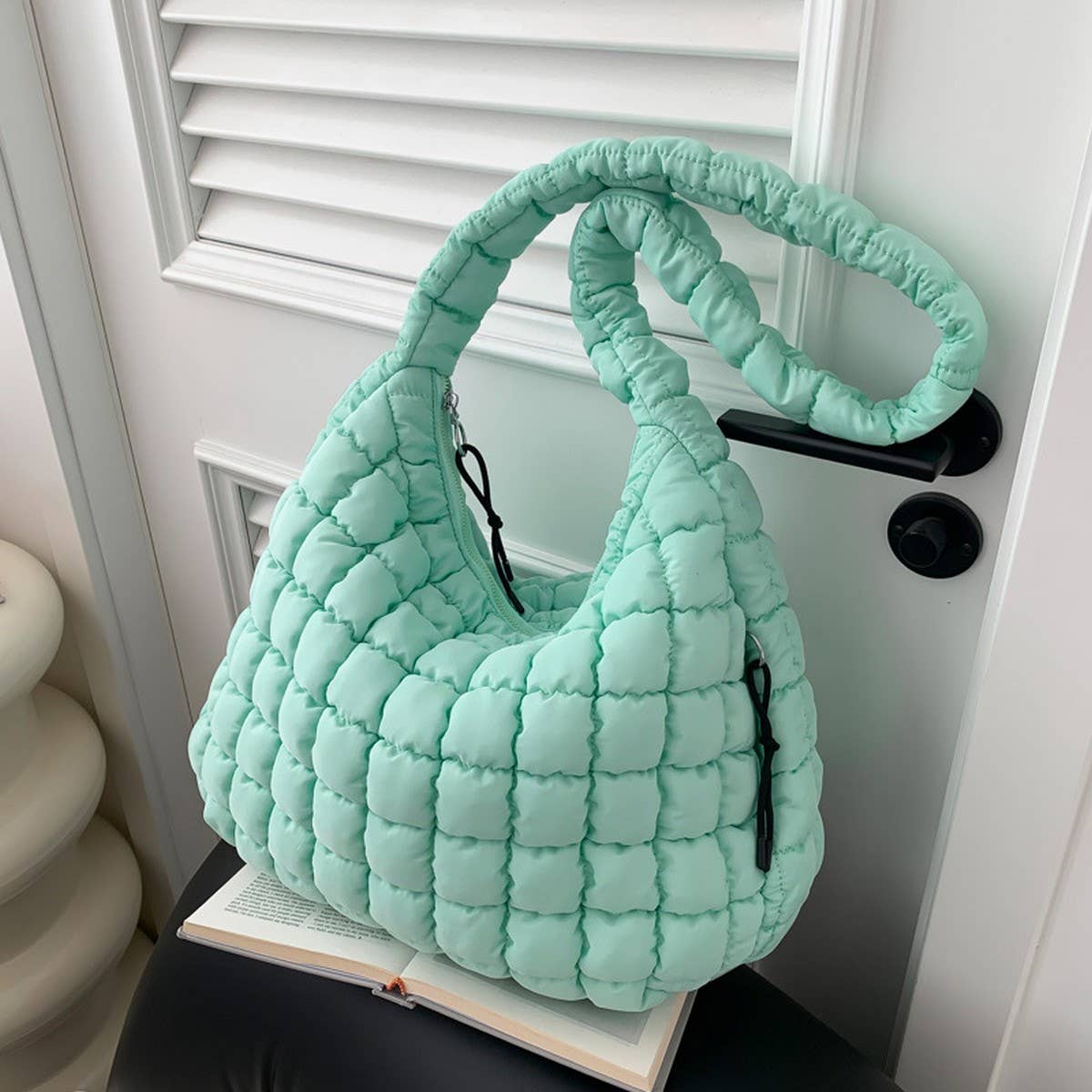Cloud Puff Tote Bag Large Shoulder Bag_CUAB00503