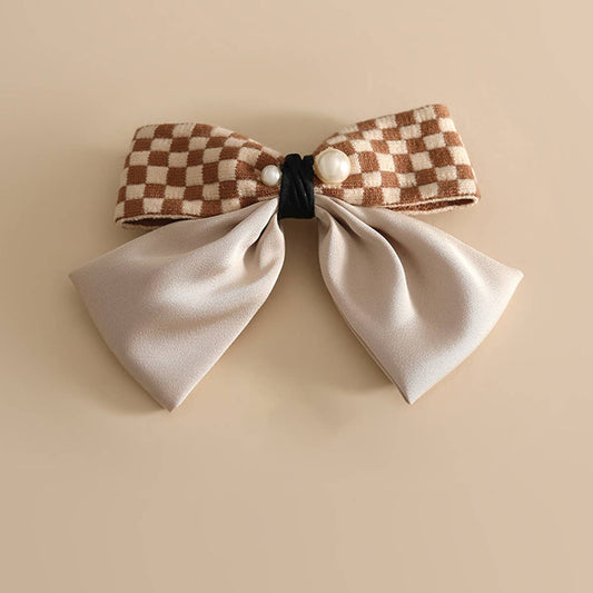 NEW KNITTED HIGH-GRADE BOW HAIRPIN_CWAHA1805