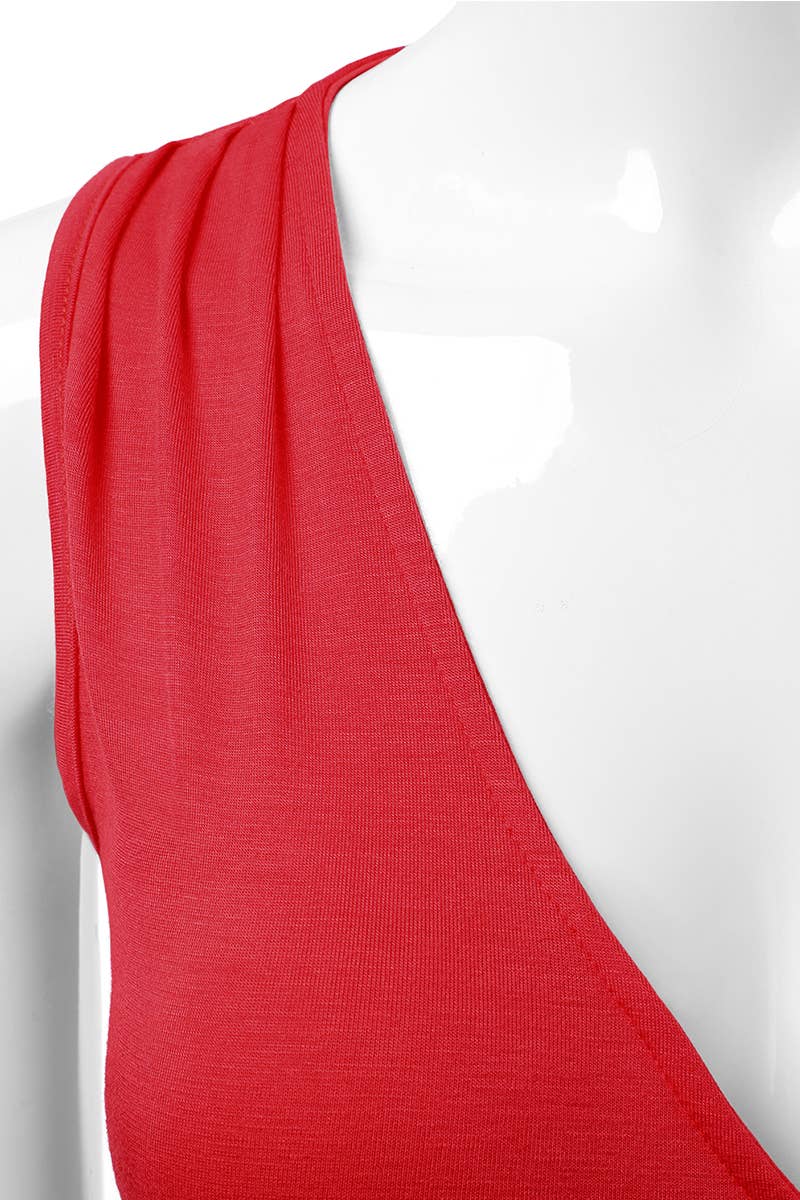 AWTTK624-1_Sleeveless Tank Tops Deep V-Neck Surplice Wrap