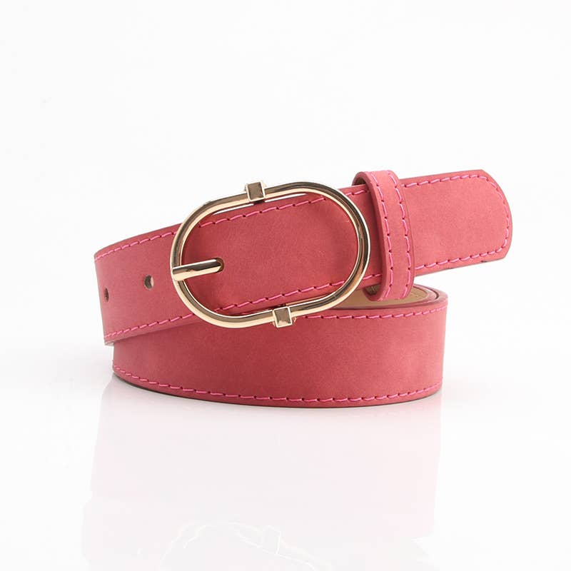 Alloy pin buckle Soft and comfortable jeans belt