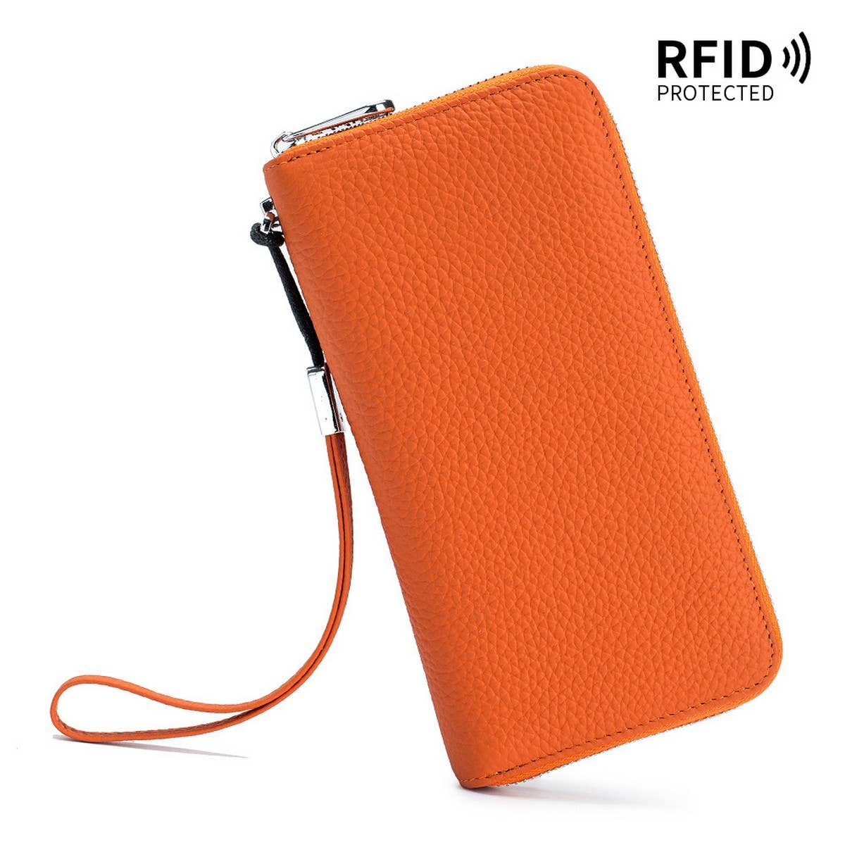 TOP LAYER COWHIDE CLUTCH SOFT LEATHER SIMPLE WALLET_CWAB3708