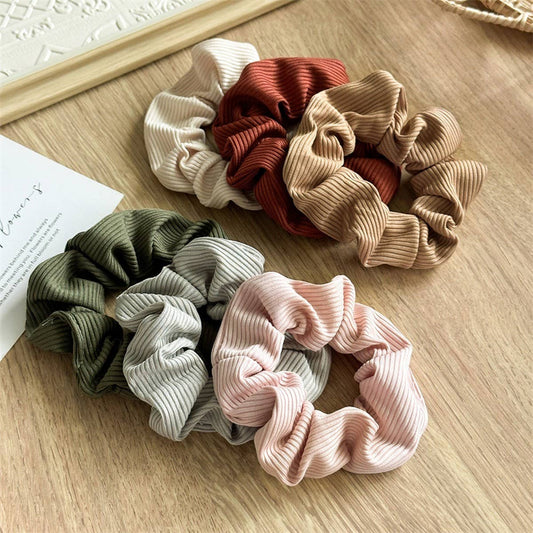 MORANDI COLOR STRIPED SIMPLE HAIR BAND