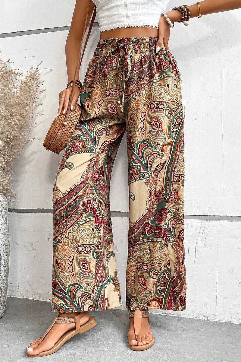 CWBLP1874_NEW SUMMER FASHION ALL-MATCH WIDE-LEG PANTS