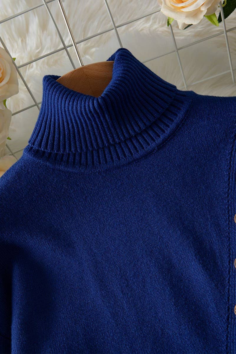 CWOSWL07447_SOLID BUTTON FRONT BELTED KNIT TOP