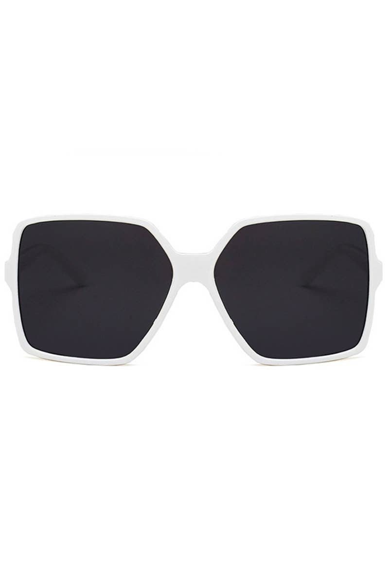 STREET SHOOTING SQUARE LARGE FRAME SUNGLASSES_CWASG0121