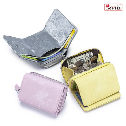 SHORT MULTIFUNCTIONAL LARGE CAPACITY LEATHER WALLET_CWAB3792