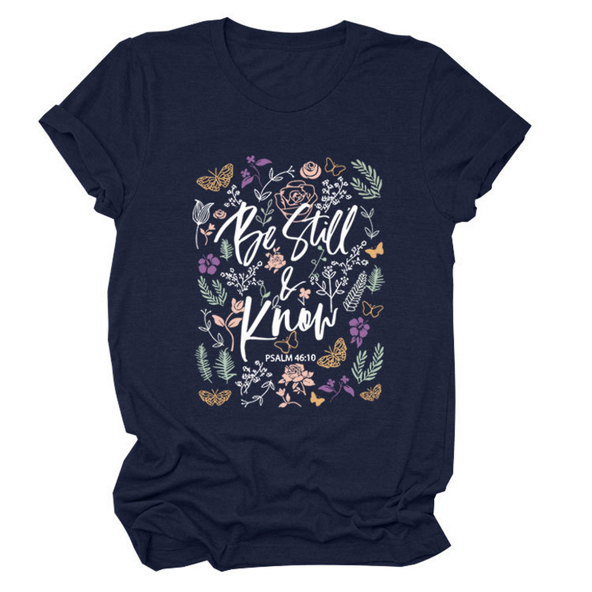 Women?™s Faith Tee, Be Still and Know_CWTTS1480