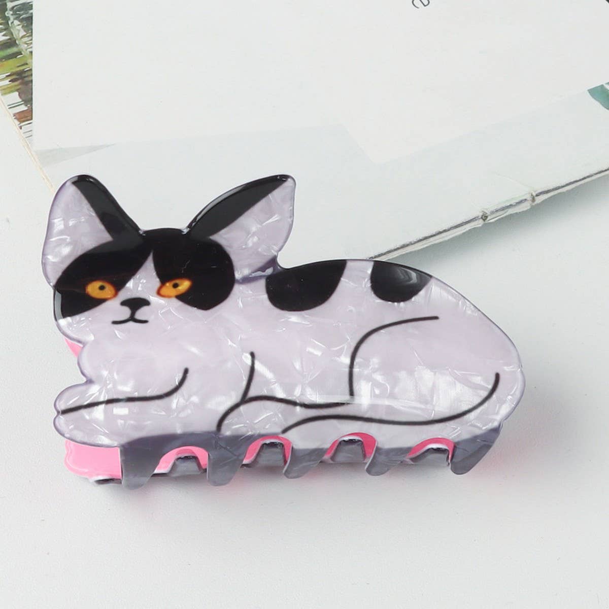 CWAHA1315_CUTE ANIMAL SERIES HAIR CLAW CLIP