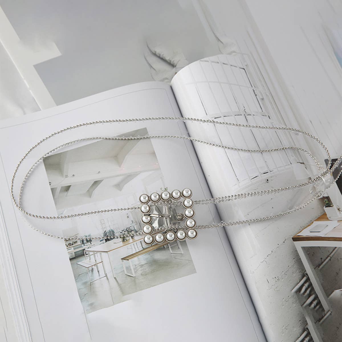 CWABE0960_FASHIONABLE TRANSPARENT DIAMOND BELT