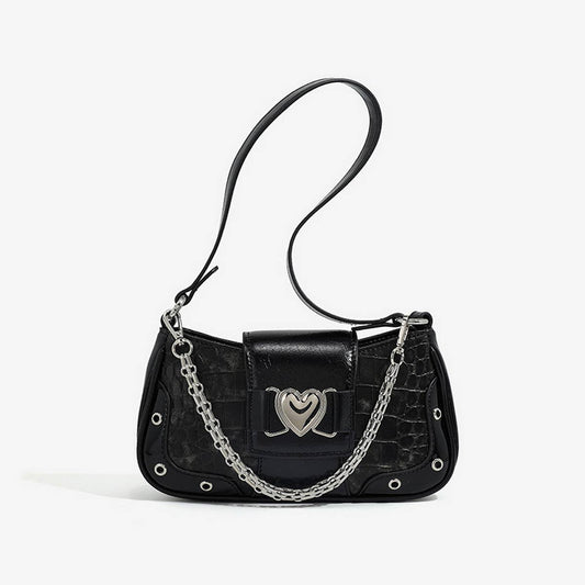 GYM STYLE RIVET SHOULDER BAG_CWAB2987