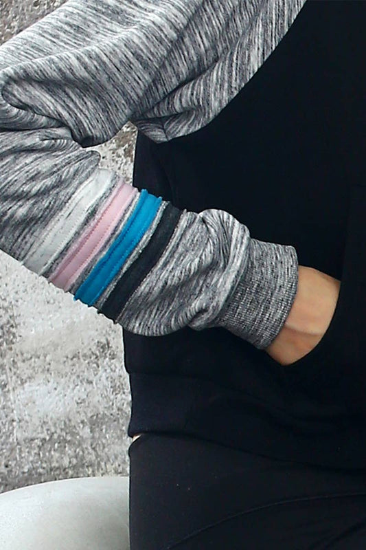 CWOHOL424_Basic Lightweight Pullover Cropped Hoodie