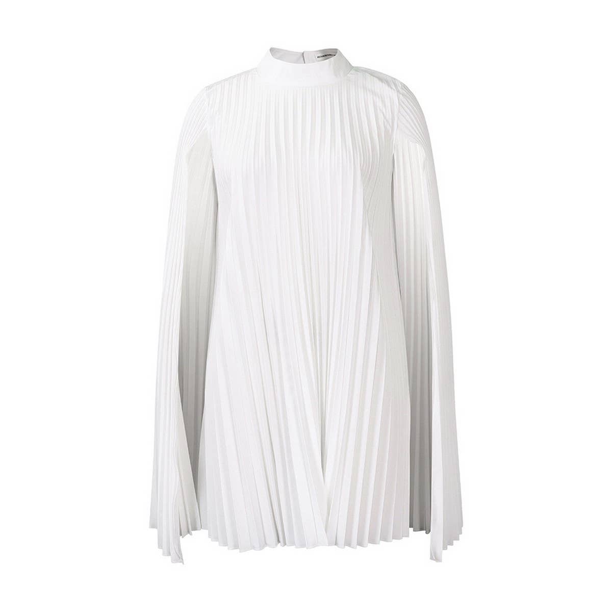 FASHION LOOSE CAPE BAT SLEEVE PLUS SIZE DRESS_CWDMD3703