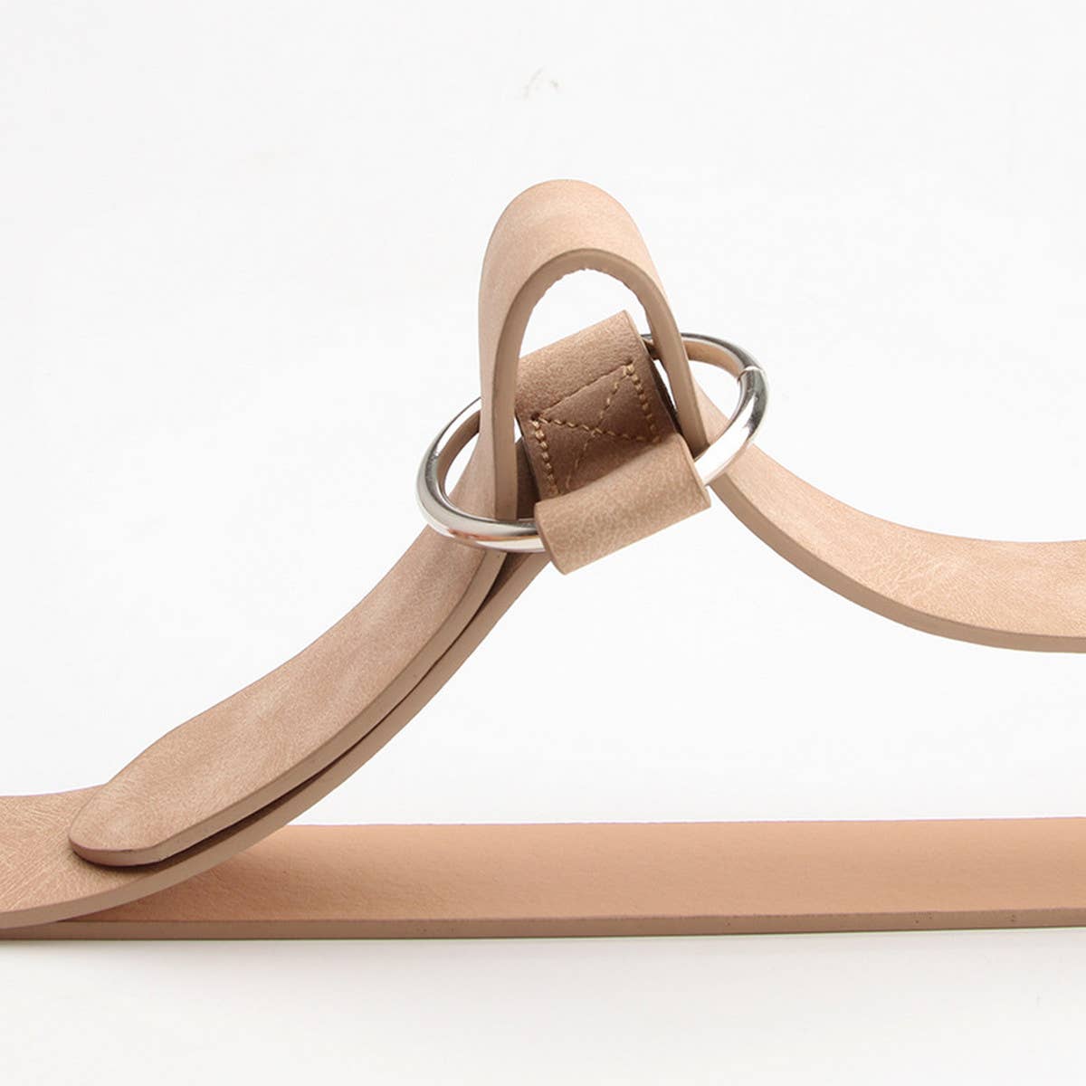 CWABE0942_ROUND BUCKLE NEEDLE-FREE FREELY ADJUSTABLE BELT