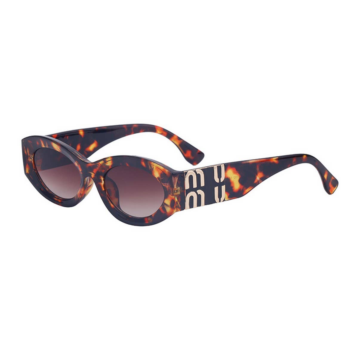 FASHION OVAL FRAME SUNGLASSES RETRO SUNGLASSES_CWASG0599