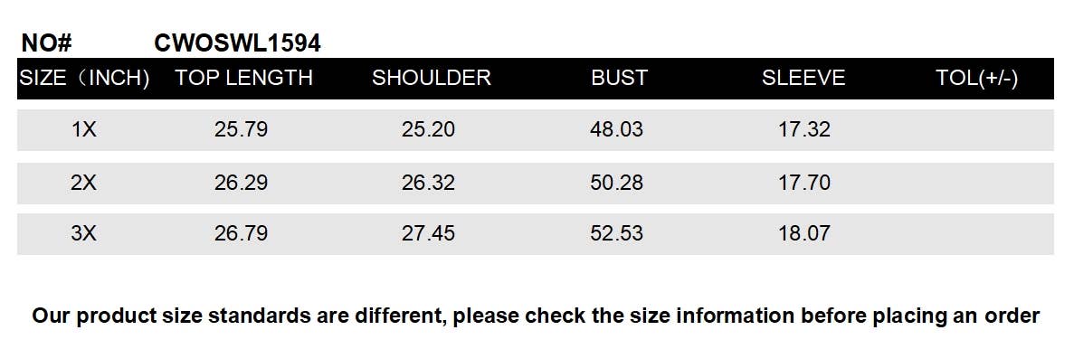 CWOSWL1594_PLUS Size Casual Long Sleeve Pullover Sweater