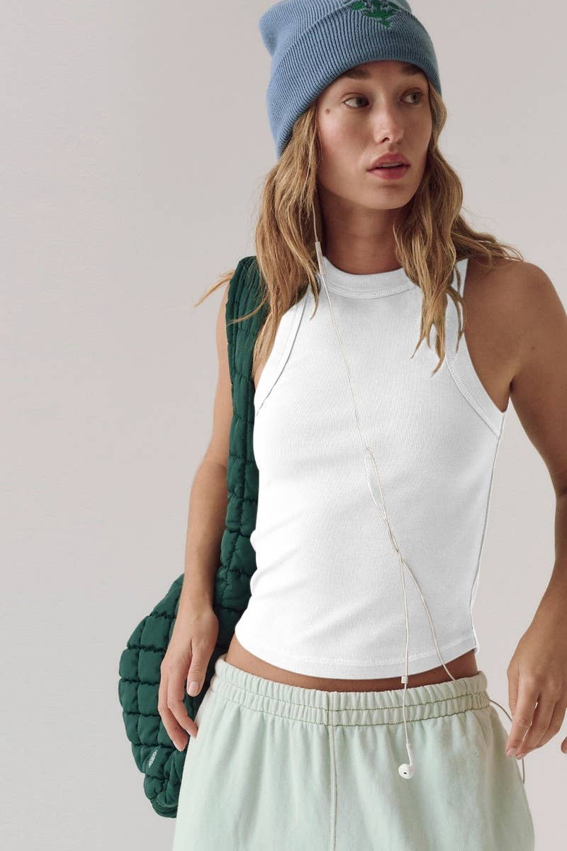 CWTTSL0461_SUMMER HOT GIRL STYLE CASUAL SLEEVELESS VEST