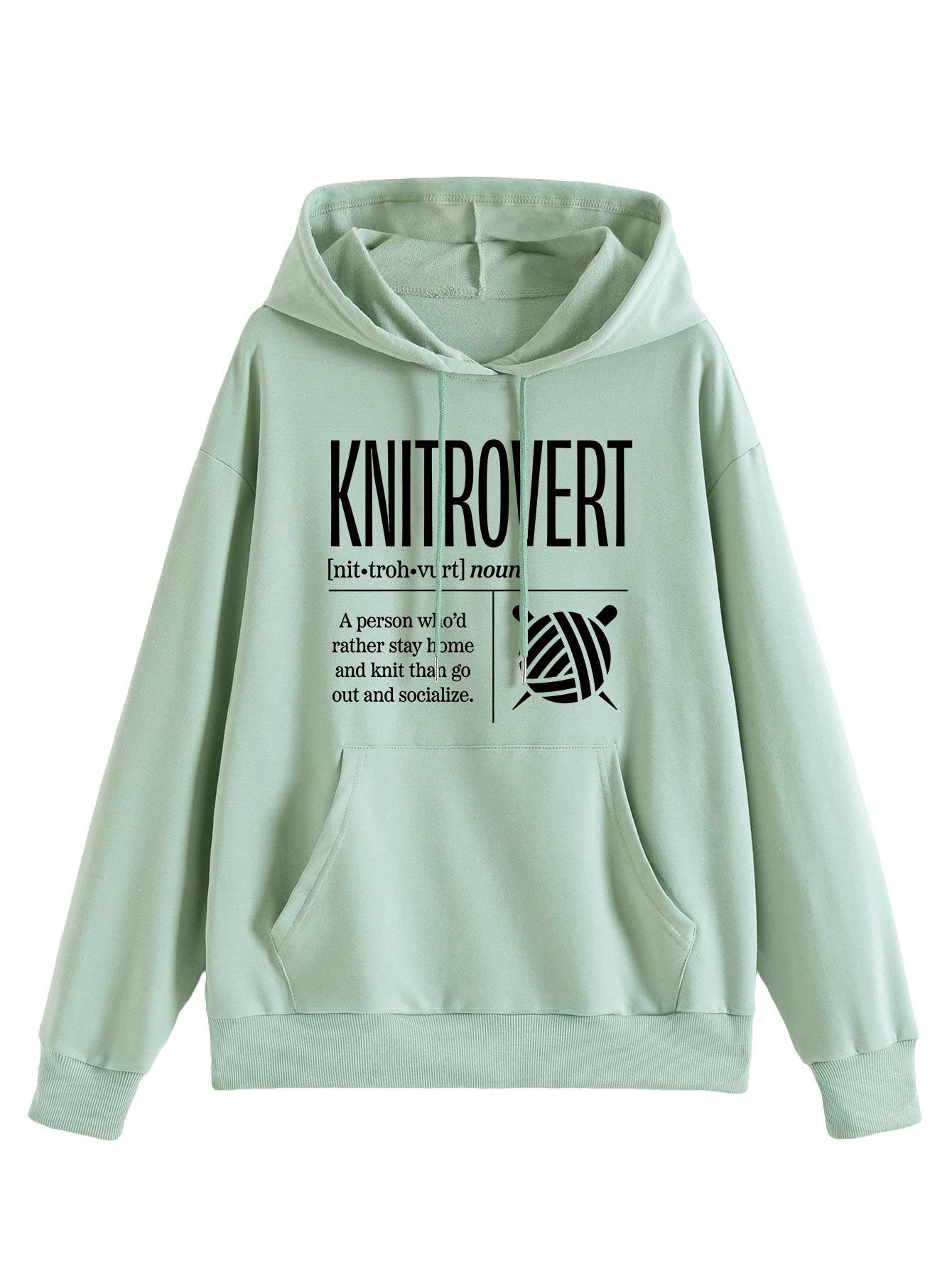 Comfort ladies KNITROVERT NIT hoodie