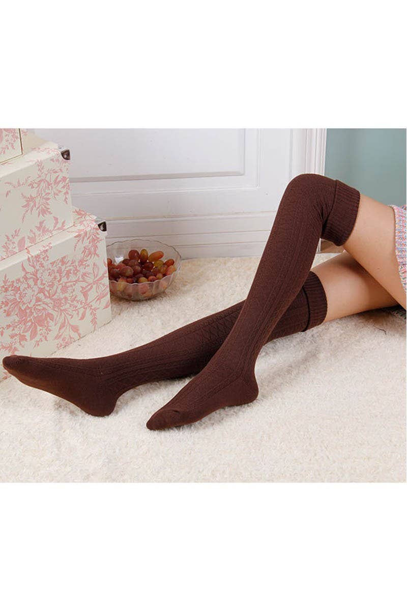 OVER KNEE THIGH HIGH LONG BOOT STOCKING SOCKS_CWMS014