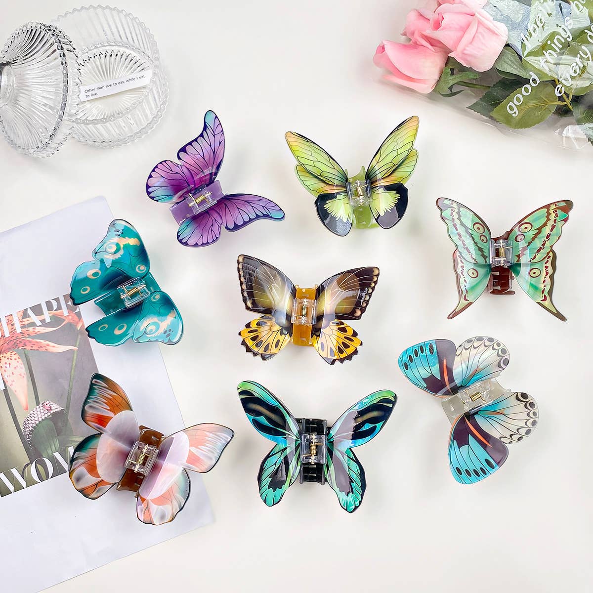 Hairpins with the simulated butterfly temperament