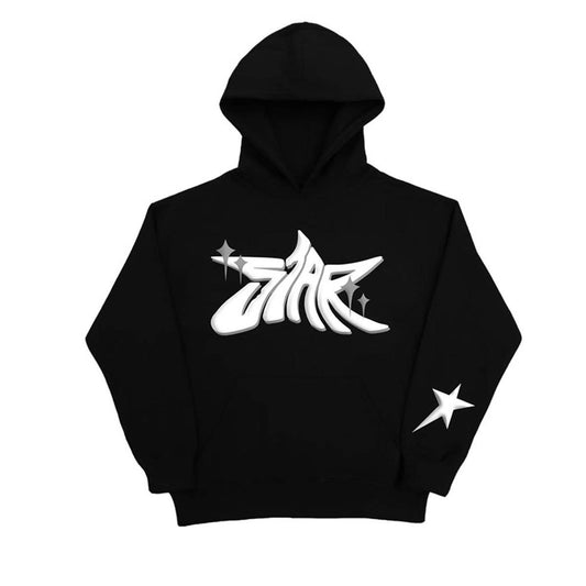 DESIGN SENSE ALPHABET STREET TREND HIP HOP HOODIE