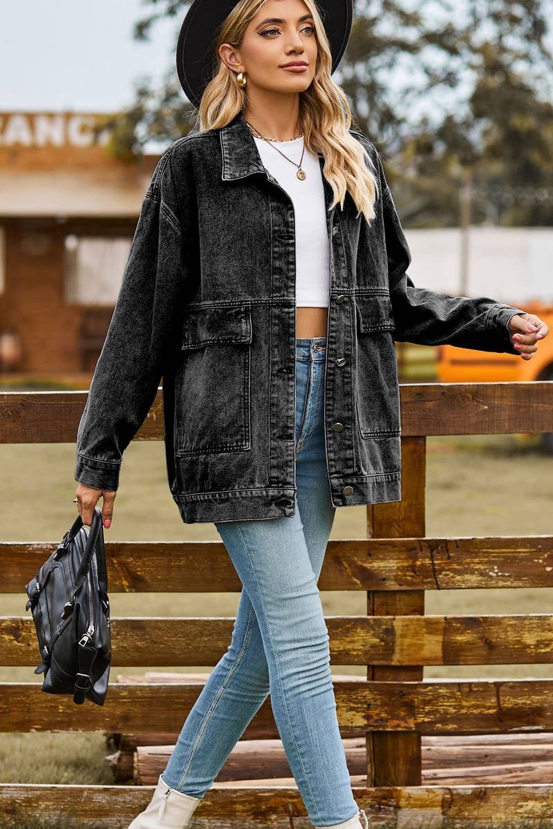 CWJJ00095_VINTAGE CLASSIC LOOSE FIT DENIM JACKET