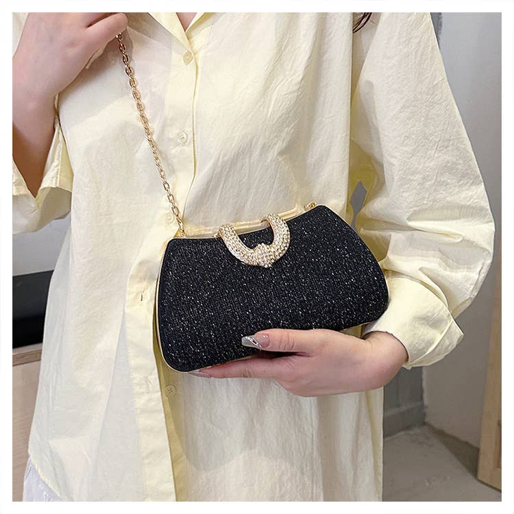 FINE GLITTER CLUTCH DRESS LADY EVENING BAG CLUTCH_CWAB3258