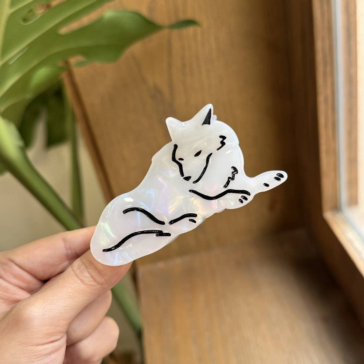 CWAHA4503_WOMEN'S SWEET DOPAMINE FARM HAIR CLIP