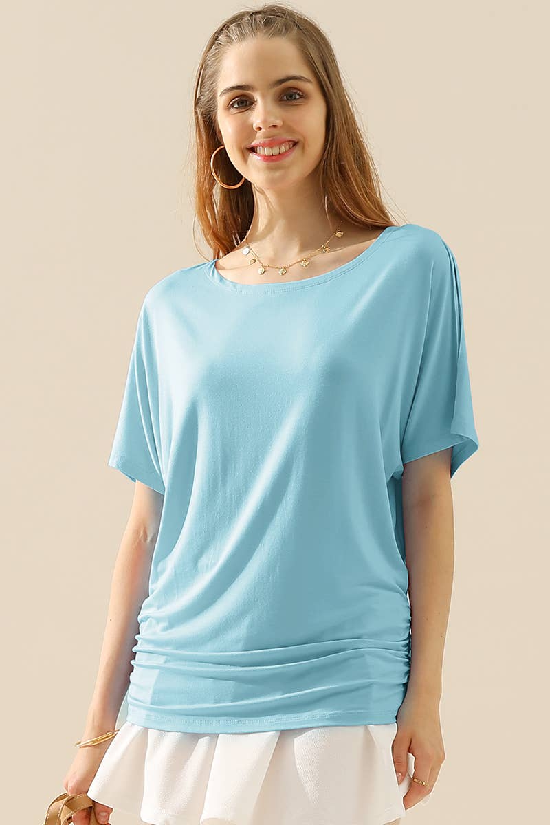 CWTTS640-P_PLUS SIZE DOLMAN SHORT SLEEVE BOAT NECKLINE TEE