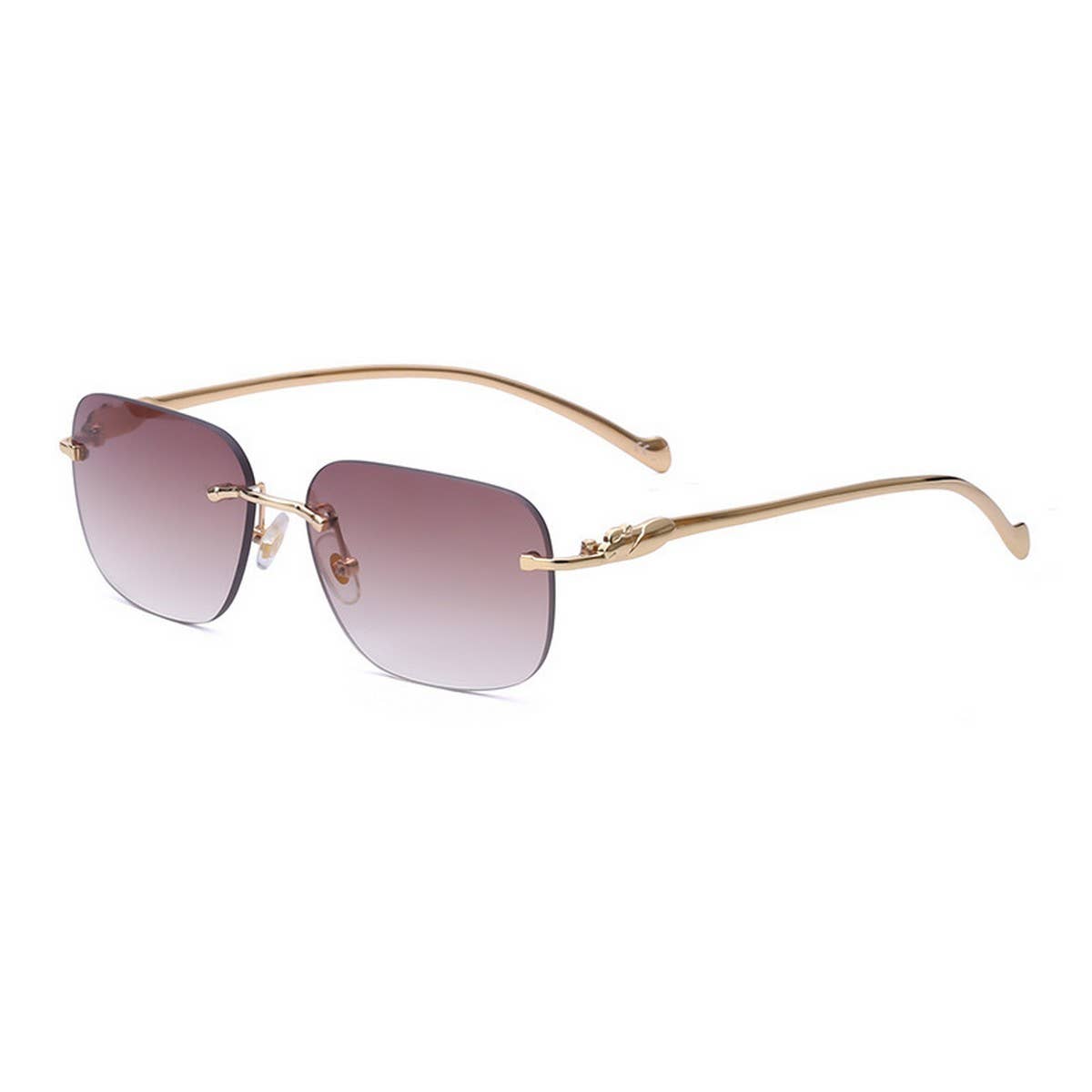 FASHIONABLE FRAMELESS INTERNET CELEBRITYSUNGLASSES