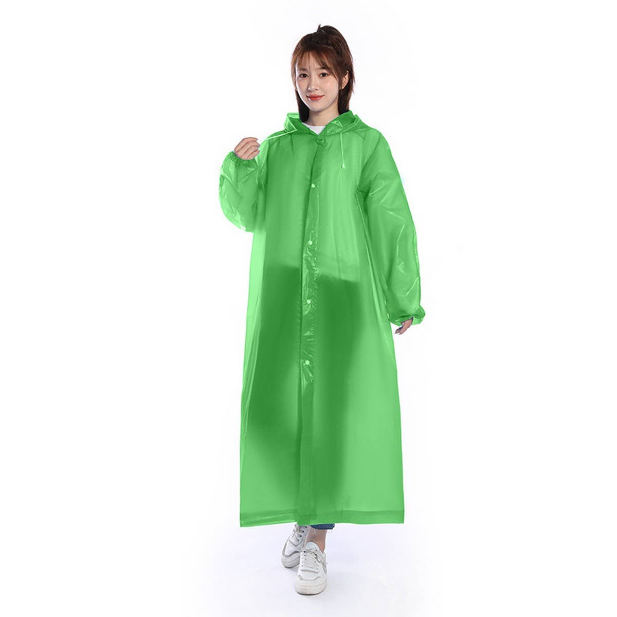 CWMM1493_PEVA REUSABLE HOODED RAINCOAT