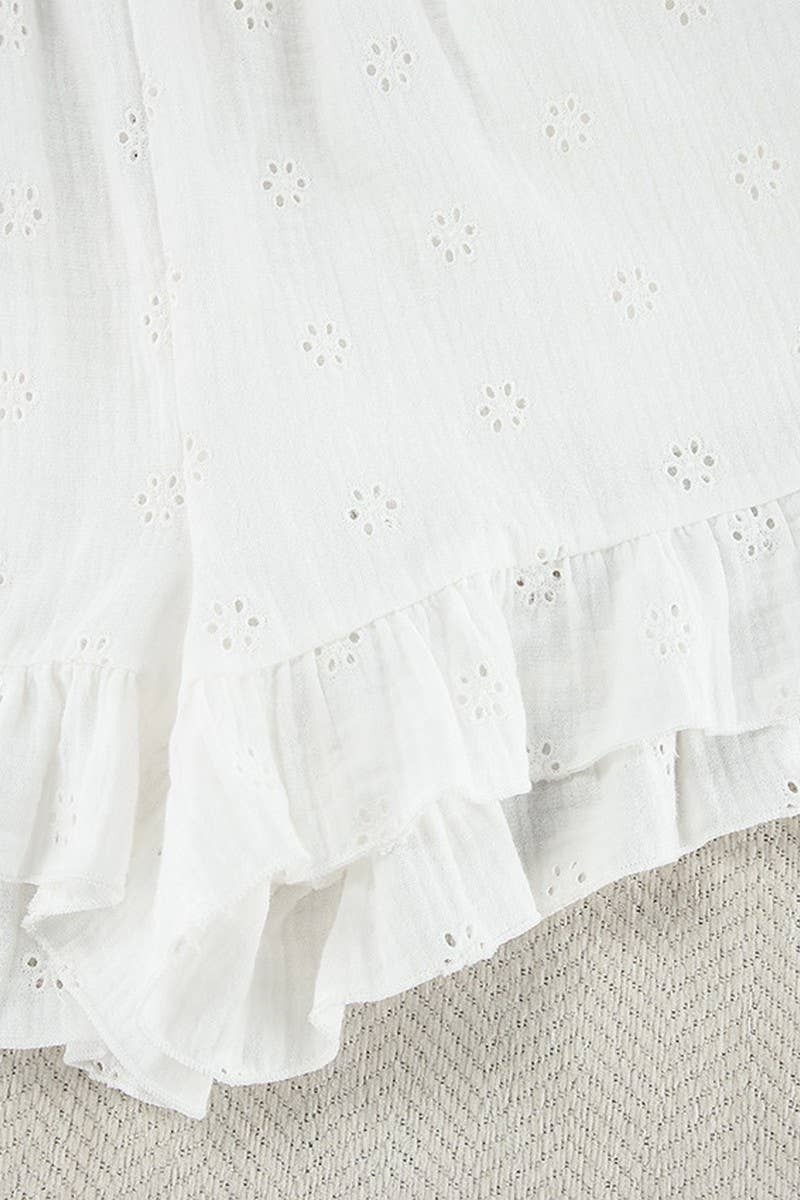 CWSPJ0382_COTTON BANDEAU CARDIGAN JACQUARD PAJAMA SET