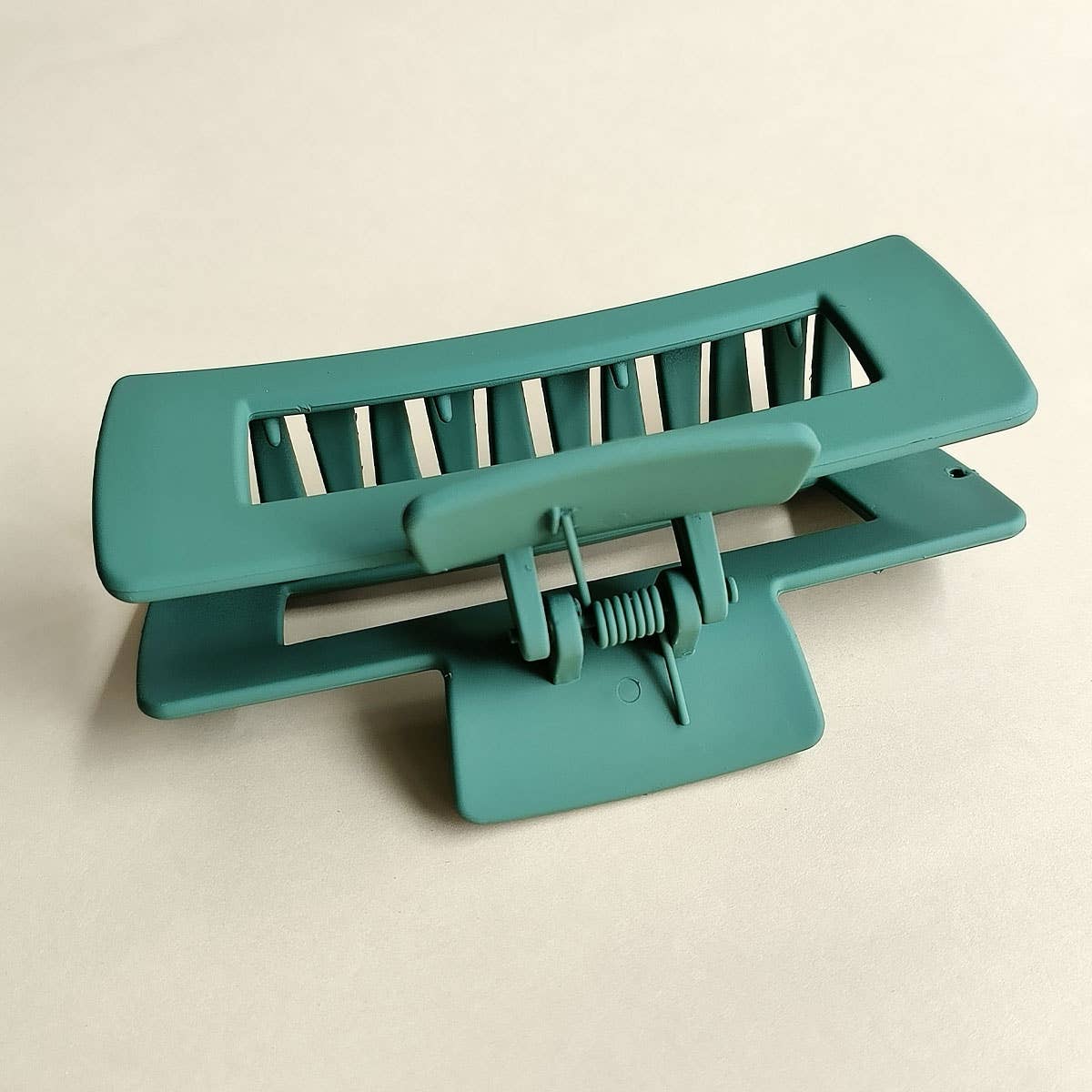 4.1 Inch Matte PS Plastic Hair Claw Clip, Wholesal_CWAHA0091