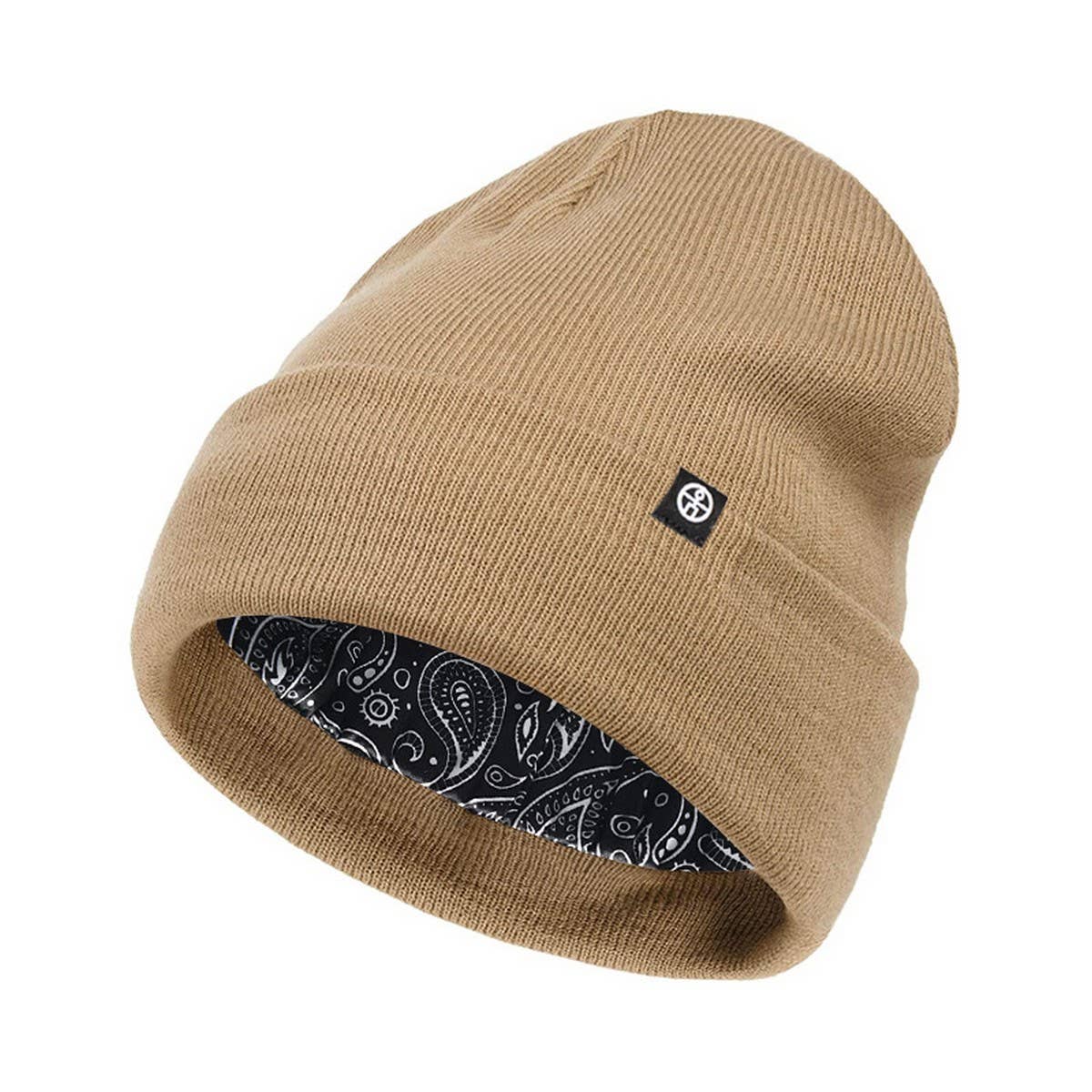WINTER OUTDOOR WARM PULLOVER EARMUFFS KNITTED HAT_CWAH2454