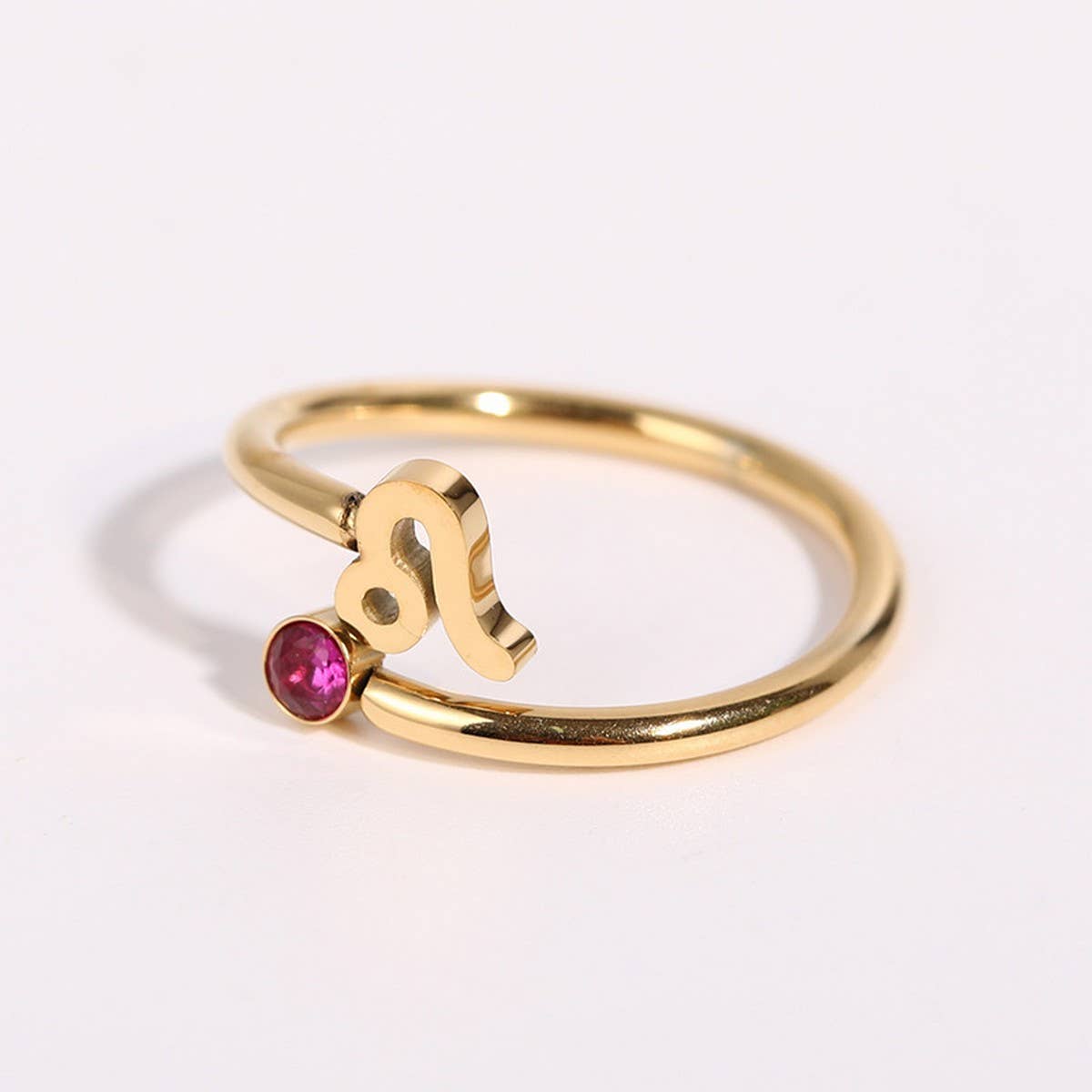 colored zircon rings fort and twelve zodiac signs