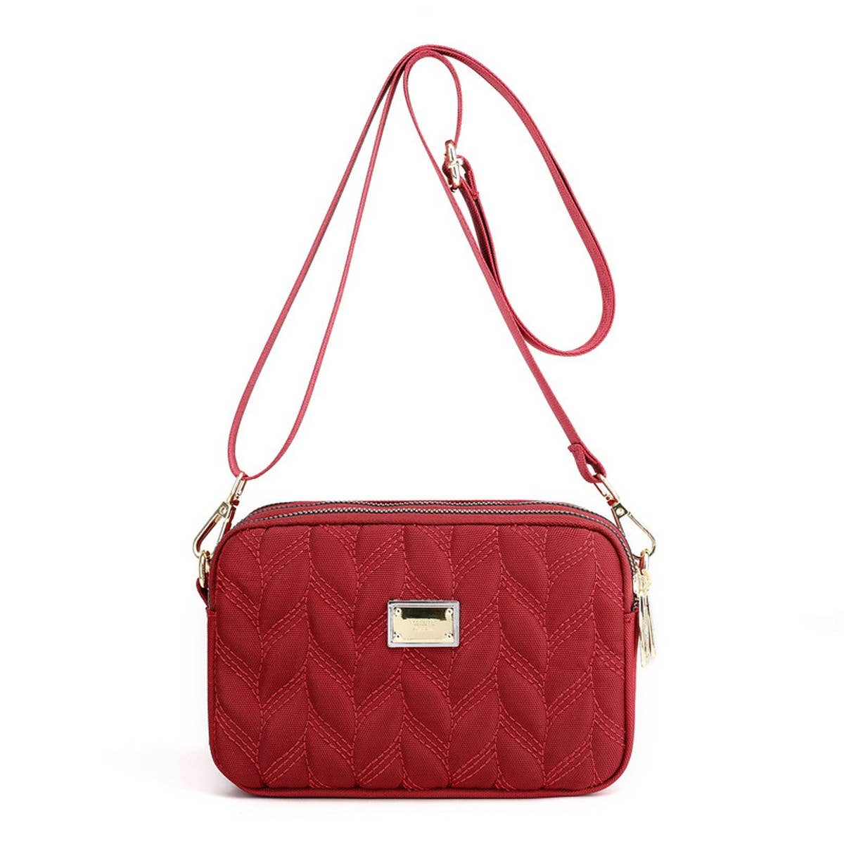 FASHIONABLE NYLON CLOTH SHOULDER MESSENGER BAG_CWAB3515