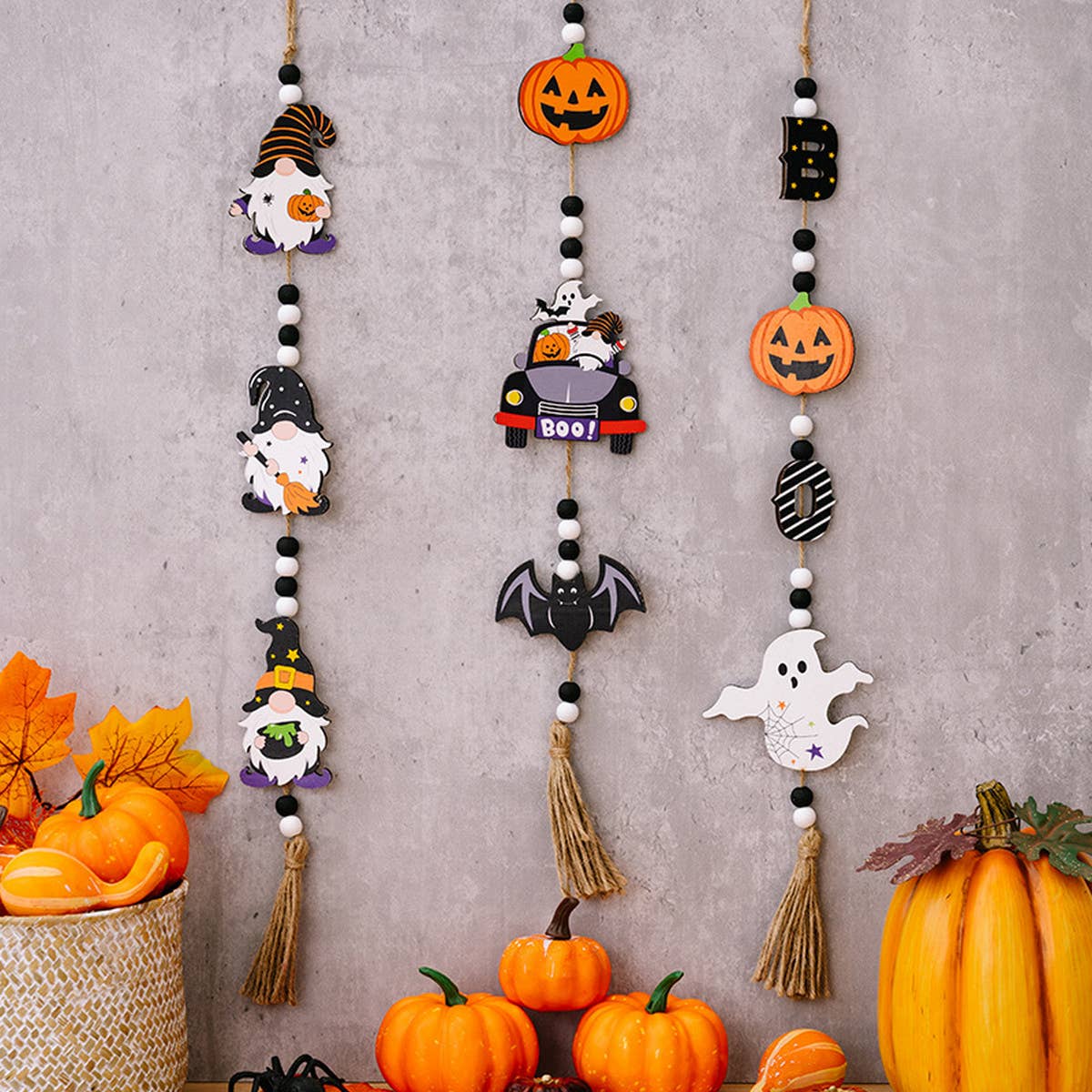 HOME HALLOWEEN BEAD PENDANTS