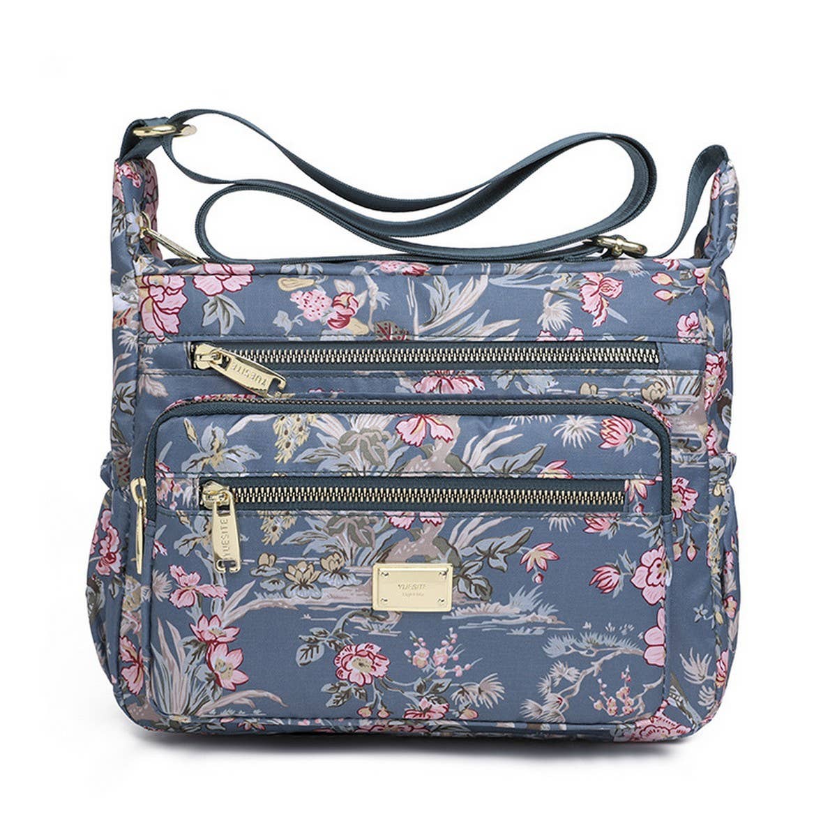 FASHION PRINTED NYLON SHOULDER CROSSBODY BAG_CWAB3526