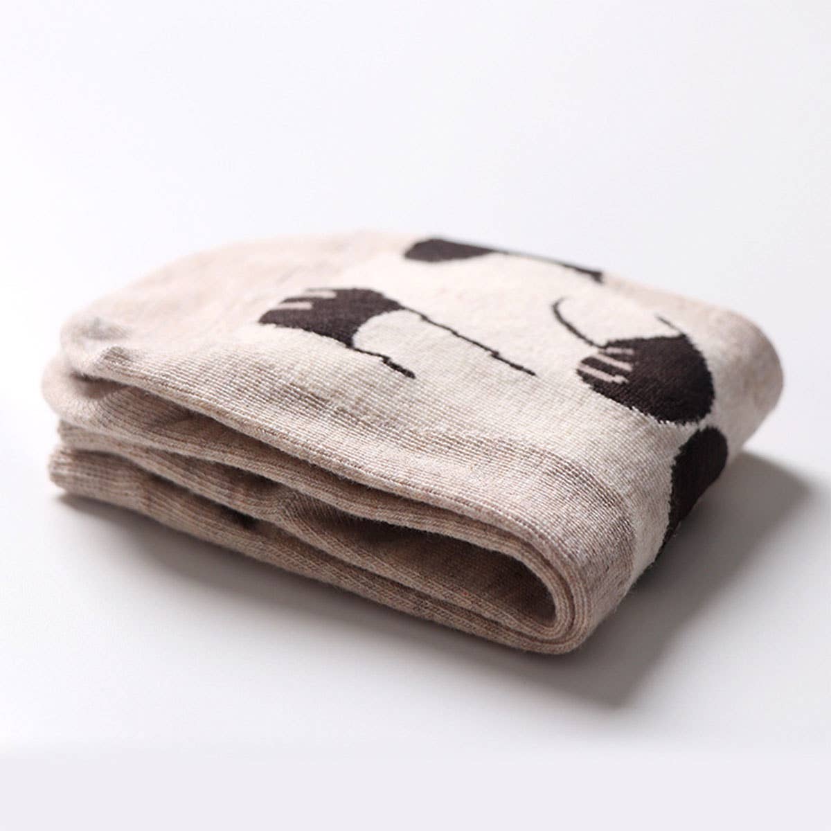 CUTE CAT PATTERN ANKLE SOCKS