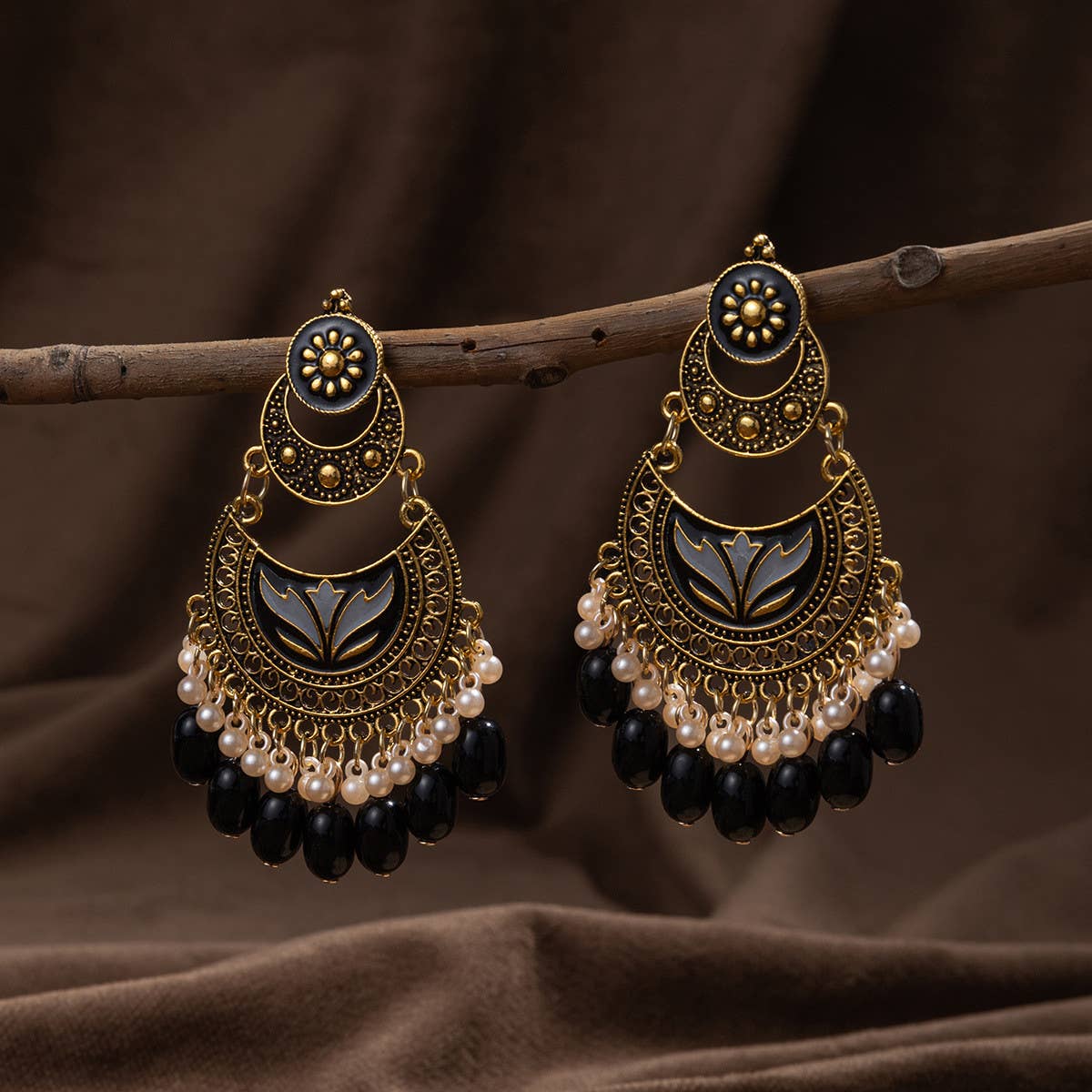 HOT SELLING BOHEMIAN SMALL MILLET BEAD EARRINGS
