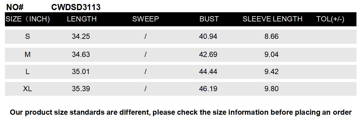 CWDSD3113_V Neck Tiered Short Sleeve Dress