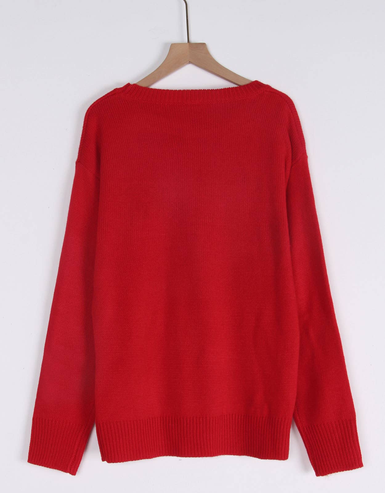 CREW-NECK FLAG EASTER INDEPENDENCE DAY SWEATER