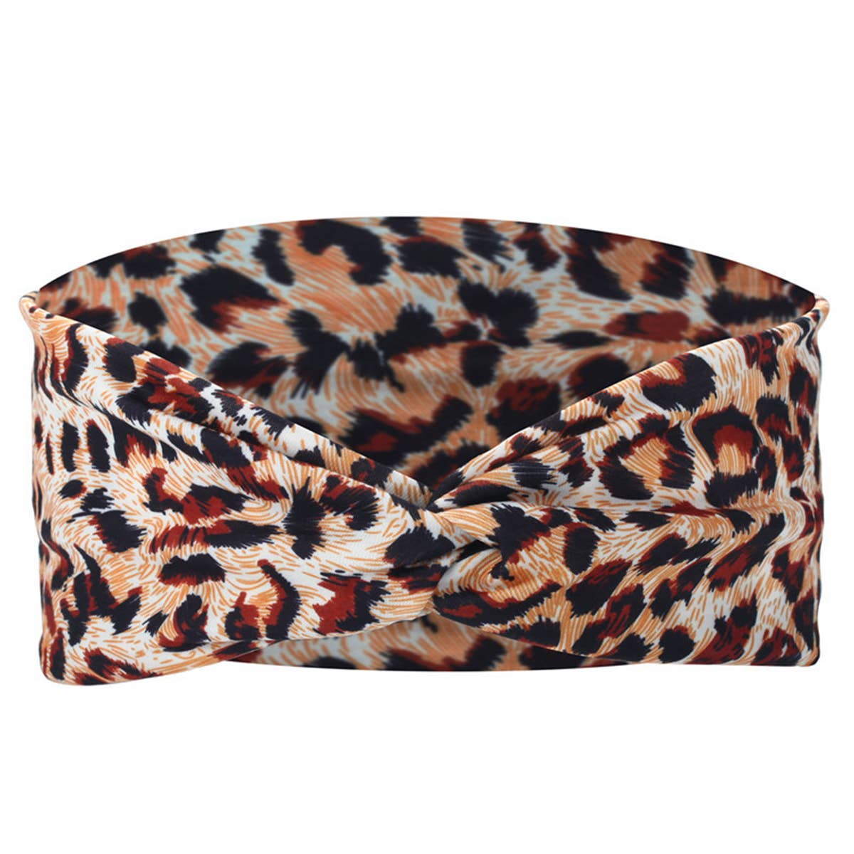 CWAHA6421_KNOTTED CROSS HEADBAND SPORTS HEADBAND