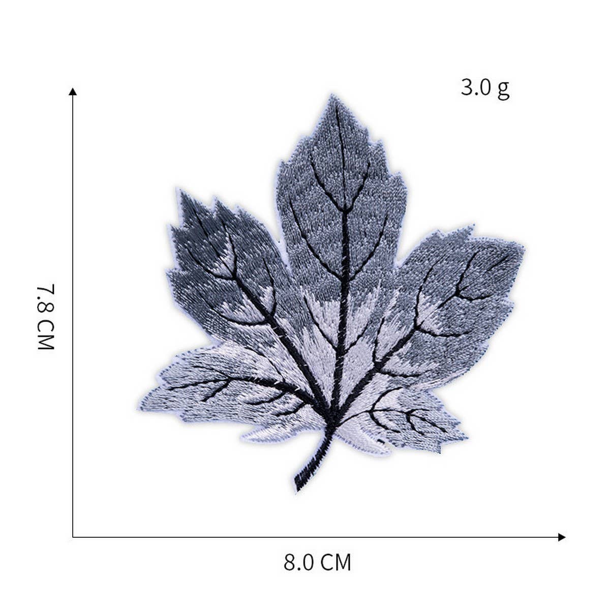NEW MAPLE LEAF EMBROIDERY CHILDREN'S CLOTH PATCH