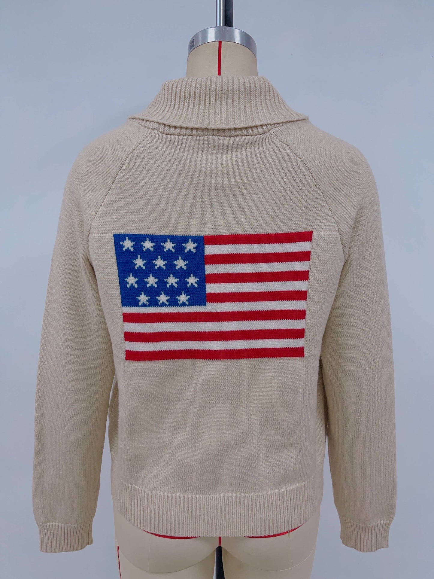 Casual loose long-sleeved V-neck Cardigan